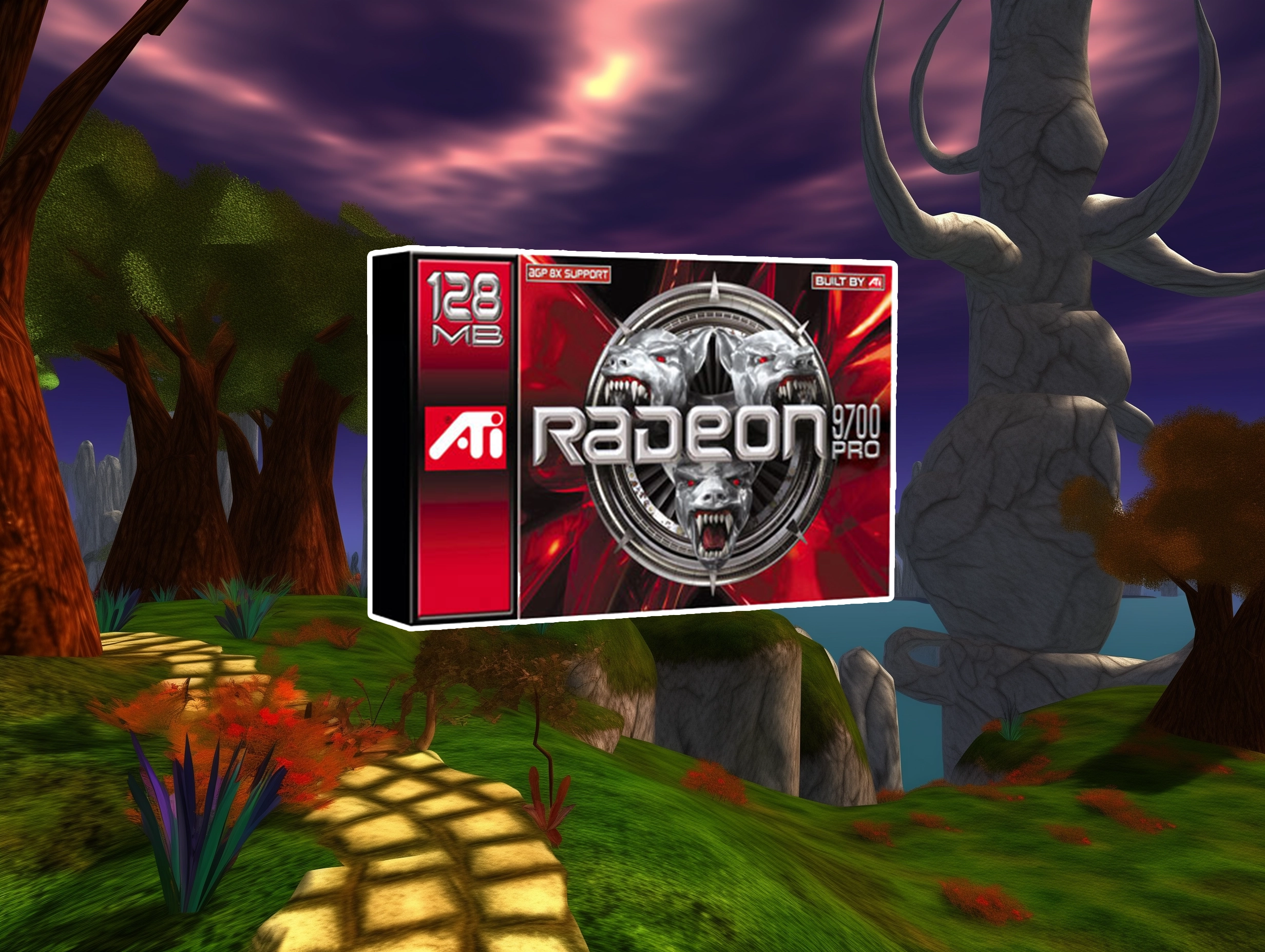 GPU of the Gods: ATI Radeon 9700 Unleashes the Beast of Graphics Power in the 2000s!